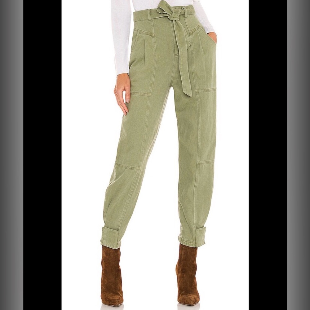 Tularosa Sage Green Cropped Pants